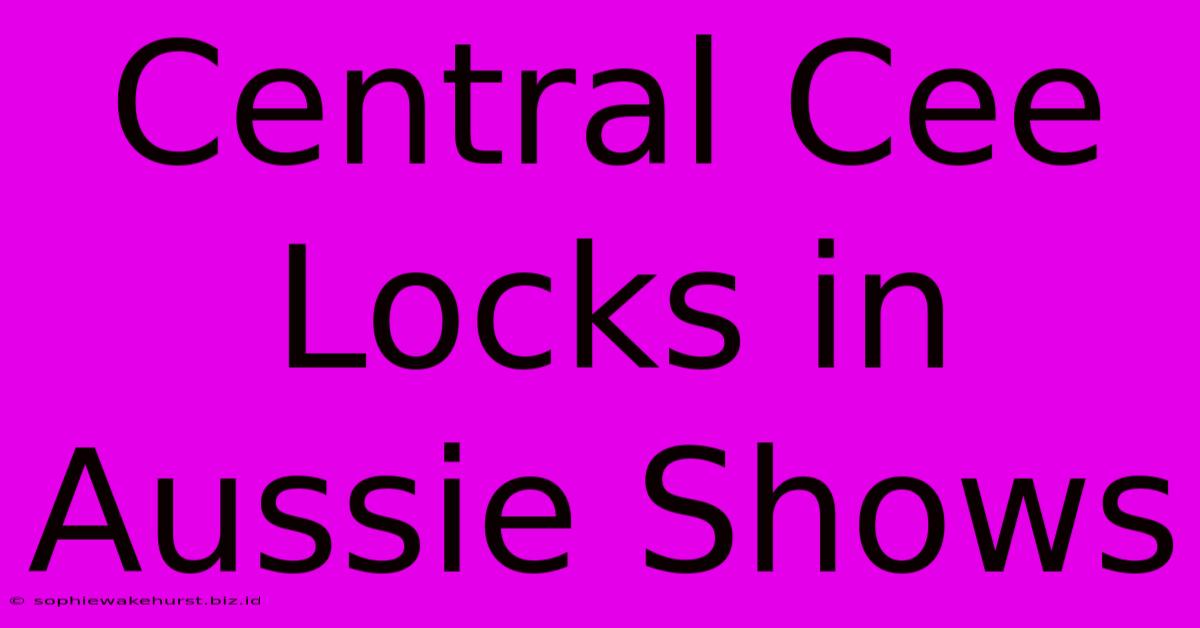 Central Cee Locks In Aussie Shows