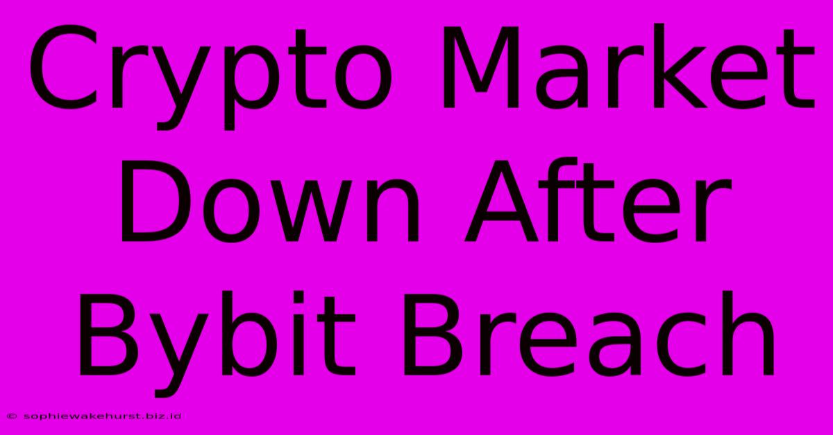 Crypto Market Down After Bybit Breach