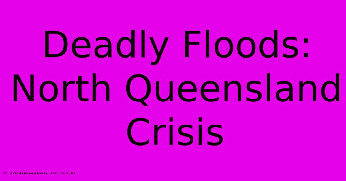 Deadly Floods: North Queensland Crisis