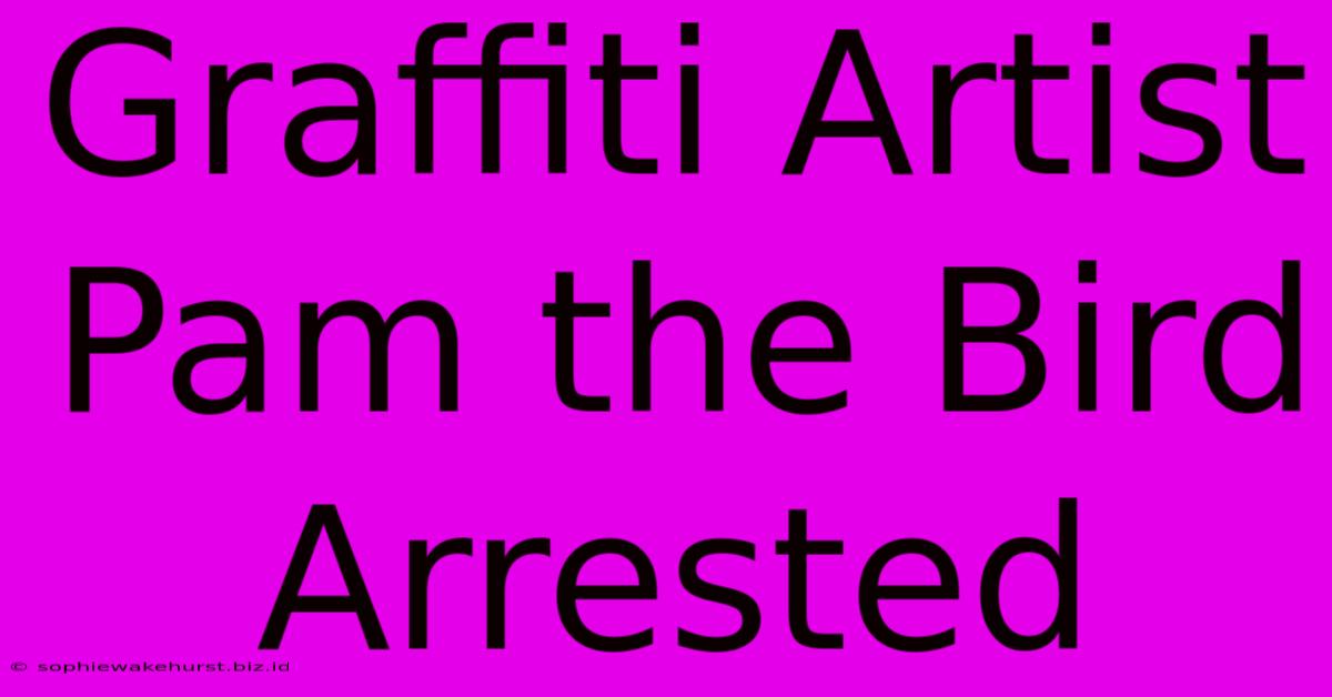 Graffiti Artist Pam The Bird Arrested