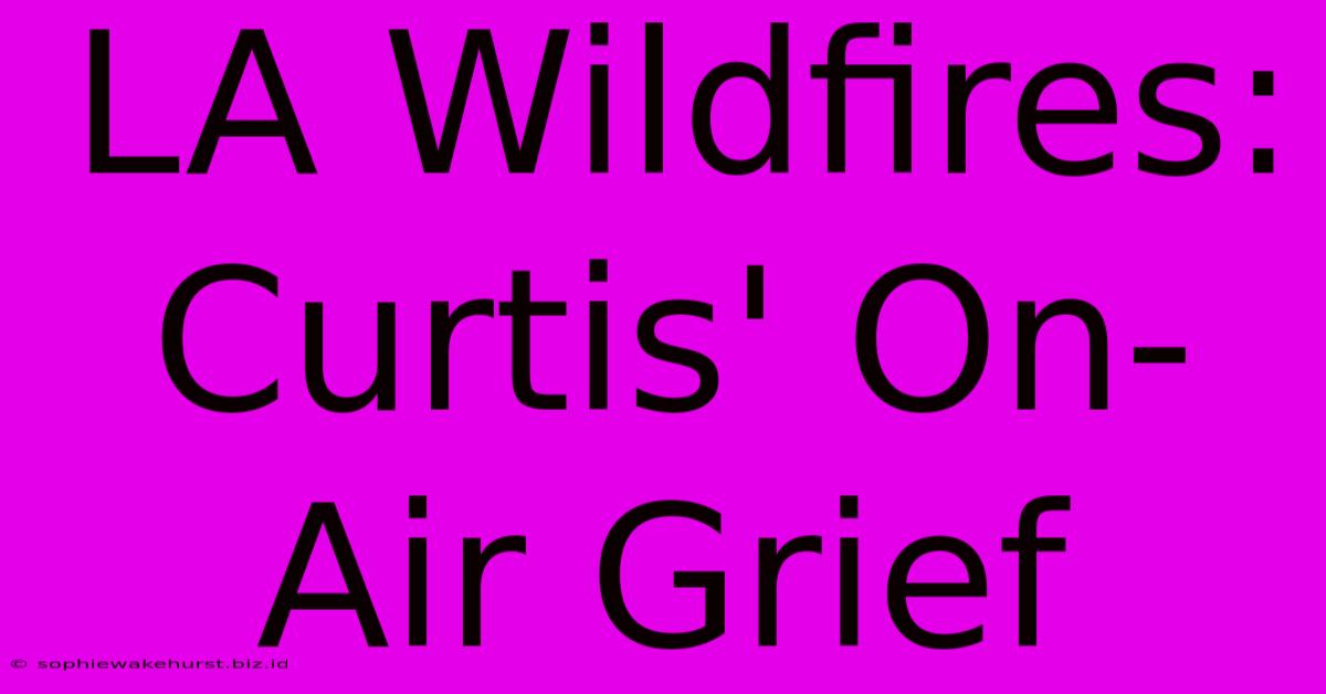 LA Wildfires: Curtis' On-Air Grief