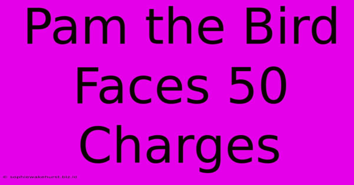 Pam The Bird Faces 50 Charges