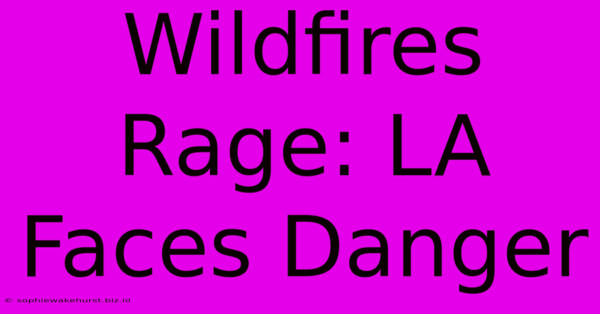 Wildfires Rage: LA Faces Danger